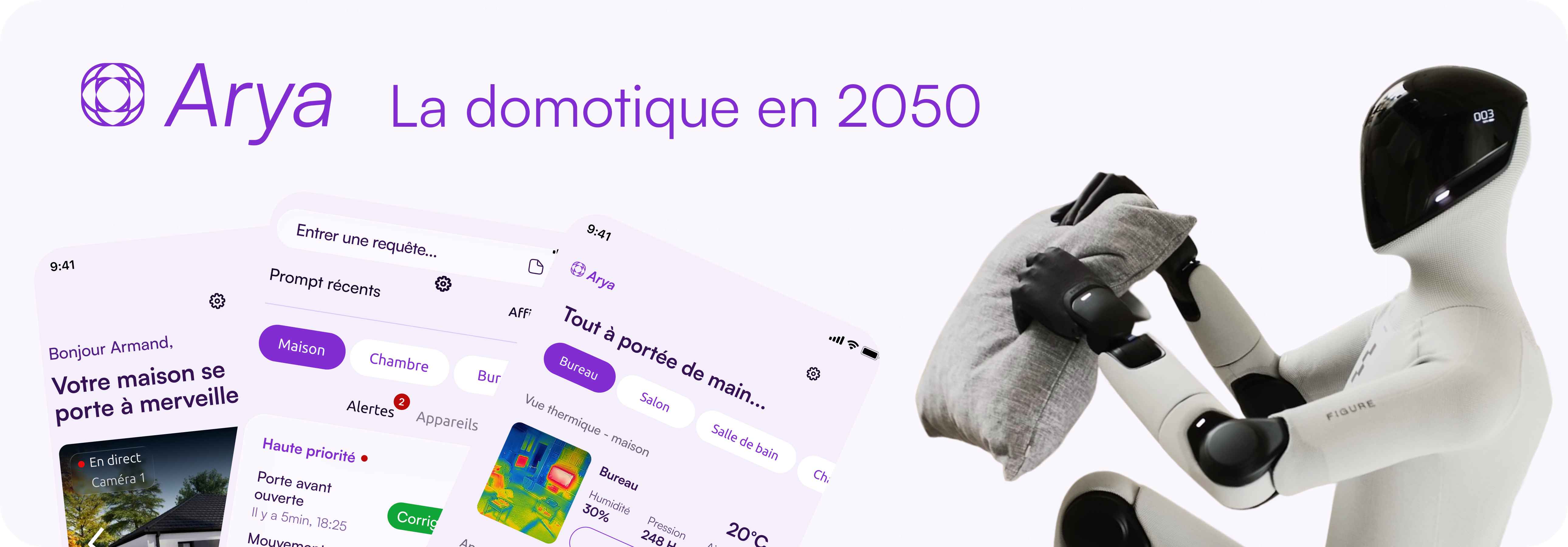 Aperçu du projet Arya Maison intelligente 2050